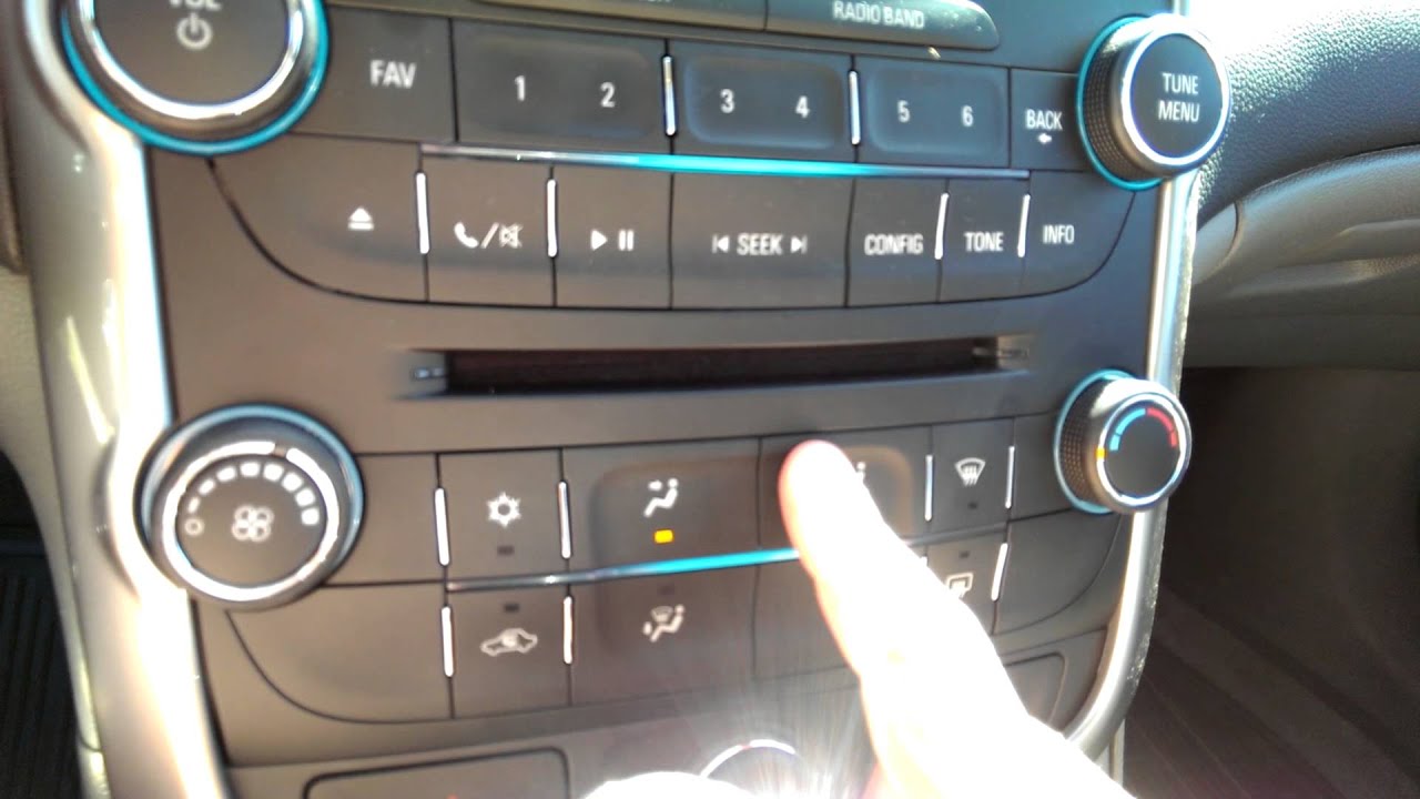 2014 Chevrolet Malibu HVAC Defect Video - YouTube