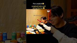 Jungkook had a cold during this live.😅 #bts #jungkook #jimin @LOVELYQUEEN7676