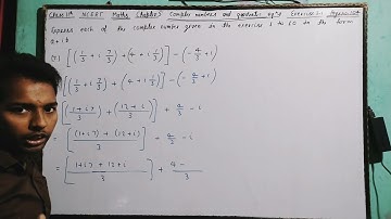 ((1/3+i7/3)+(4+i2/3))-(-4/3+i)