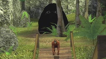 ANGRY MUNCI CHASES THE MONKEY!