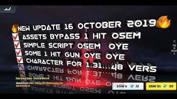 [🔥NEW UPDATE🔥] SCRIPT | 1HIT GUN | ASSETS BYPASS | CHARACTER | PLAY SMART SAFE 💯