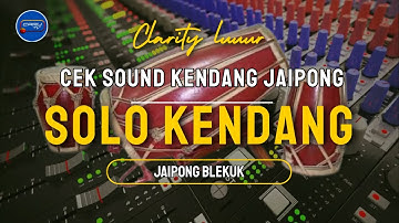 Cek sound kendang jaipong