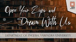 Department of English, Varendra University Booklet (see description below 👇)
