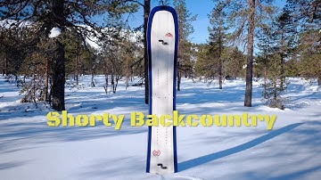 Stranda Shorty Backcountry Splitboard - review - fast and stable