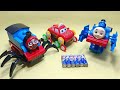 🔴WADIDAW...!! MERAKIT KERETA THOMAS LABA-LABA, BUS TAYO, MCQUEEN, MONSTER TRAIN, CHO CHO CARLES