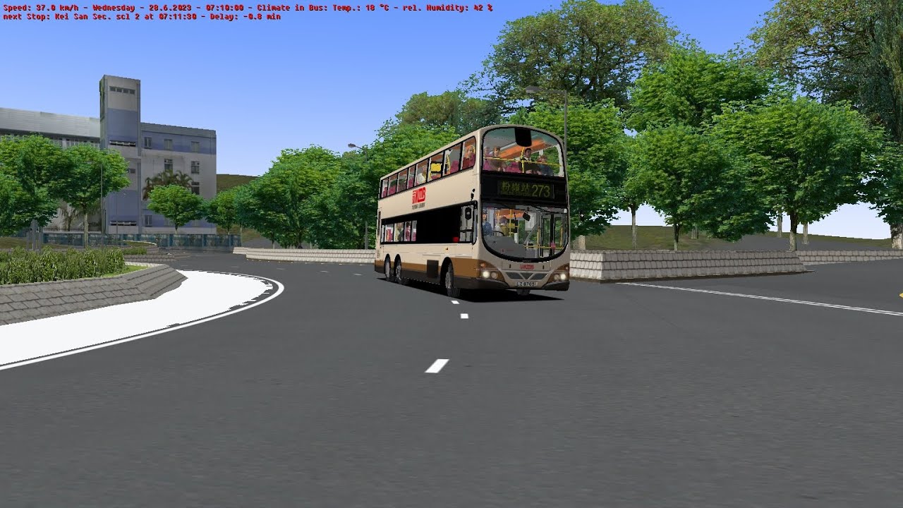 [上繁威豬] OMSI 2 KMB 273/273S 華明/華明邨康明樓🔄/➡️粉嶺站+華明總站私康明樓/粉嶺站私華明總站