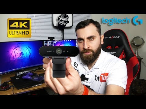 Logitech BRIO საუკეთესო ვებ-კამერა (UNBOXING)