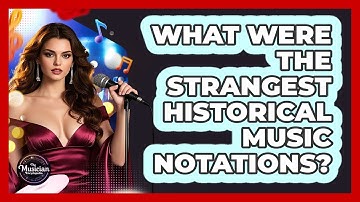 What Were The Strangest Historical Music Notations? - The Musician Encyclopedia