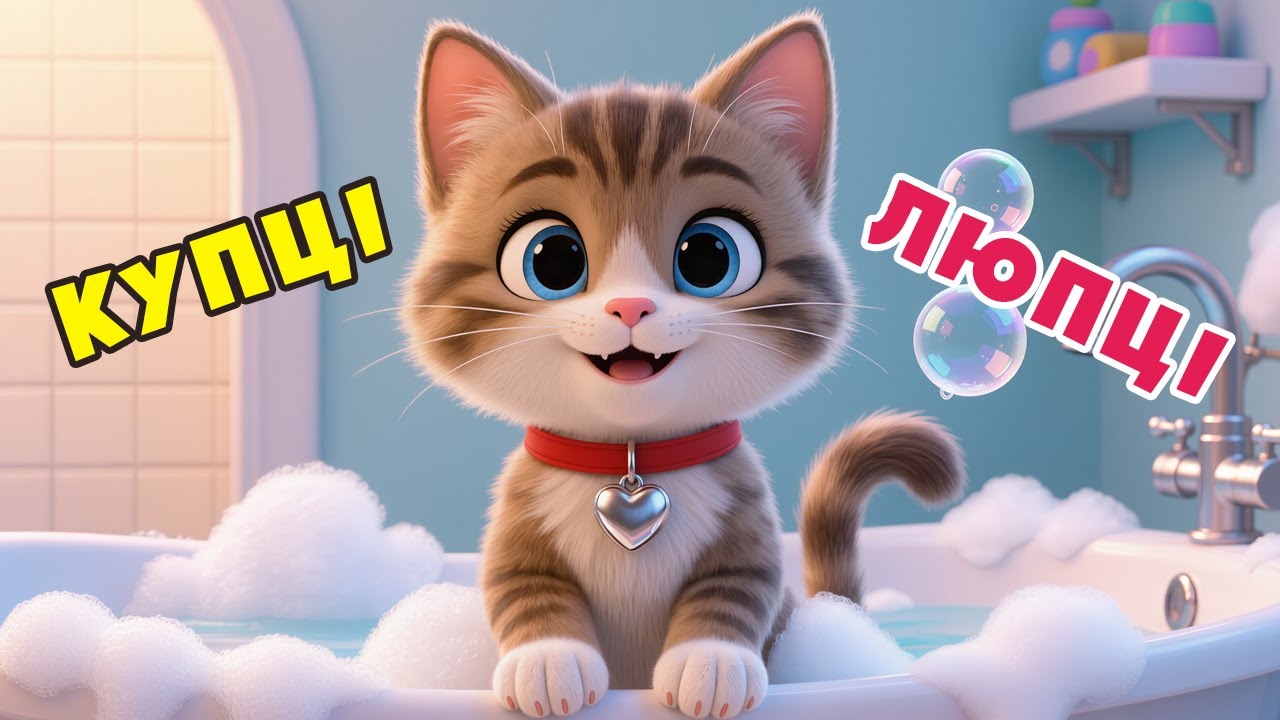 КУПЦІ-ЛЮПЦІ - дитяча пісня про купання | Пісні для дітей | ЛЯ-ЛЯ ЛЕНД