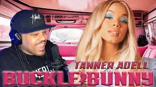 WHO IS THIS GIRL?!?! | BUCKLE BUNNY | Tanner Adell |  Rapper REACTION | COMMENTARY