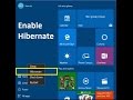 How to Enable Hibernate in windows 10 - Howtosolveit