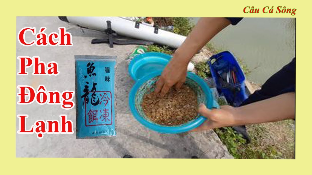 Cách Pha Mồi Đông Lạnh Câu Hồ Dịch Vụ | Câu Đài Miền... - youtube