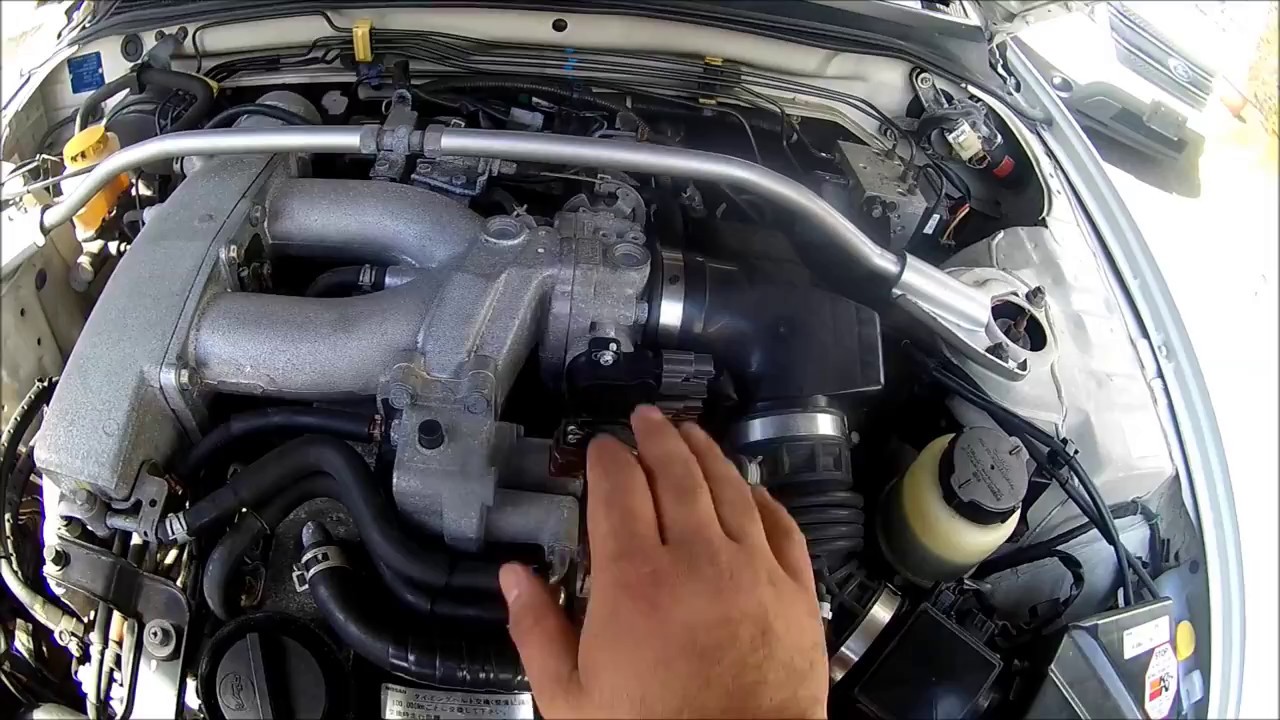 How to clean a mass air flow sensor - YouTube