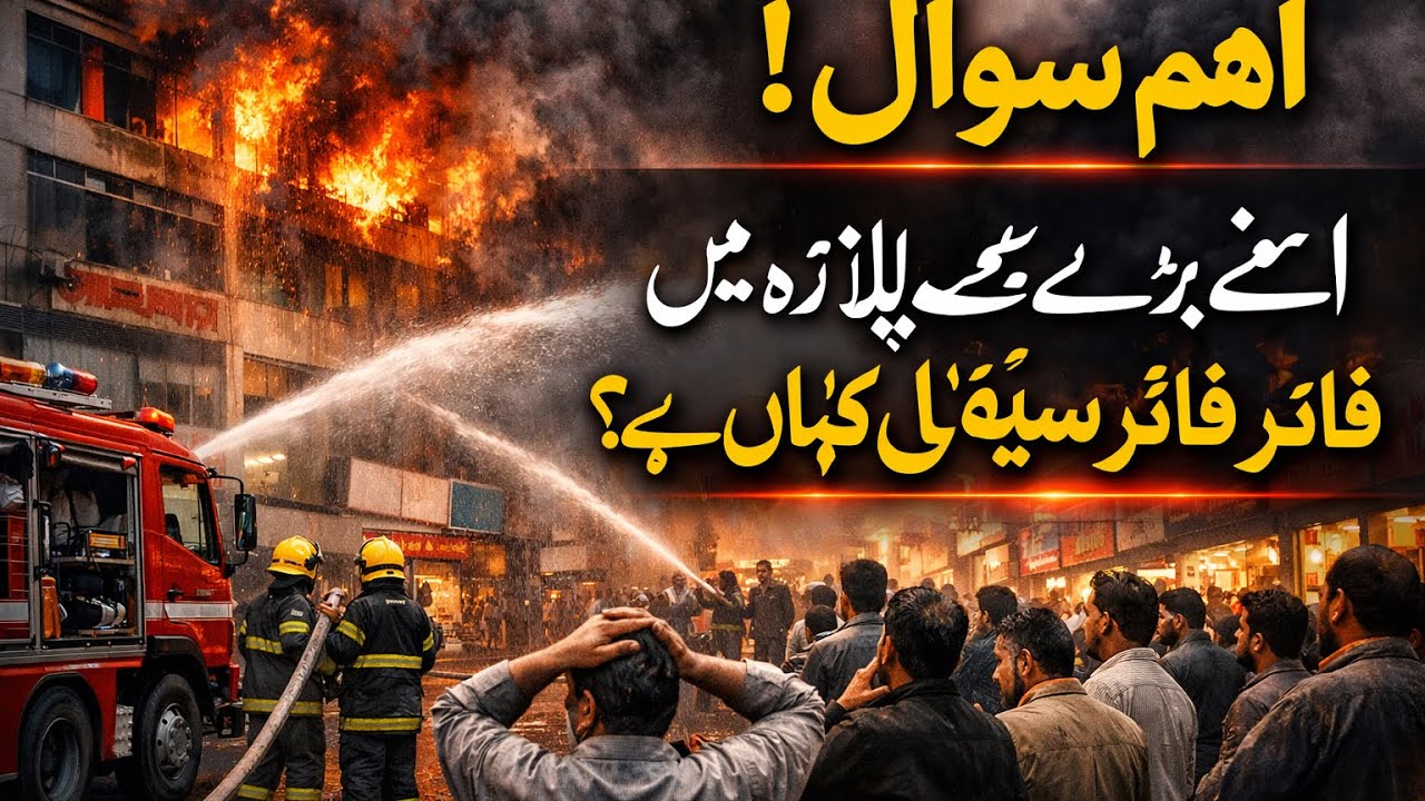Gul Plaza Mein Aag🔥🏬😱 | Fire Rescue Team Operation | Choti Si Laparwahi, Bara Nuqsan