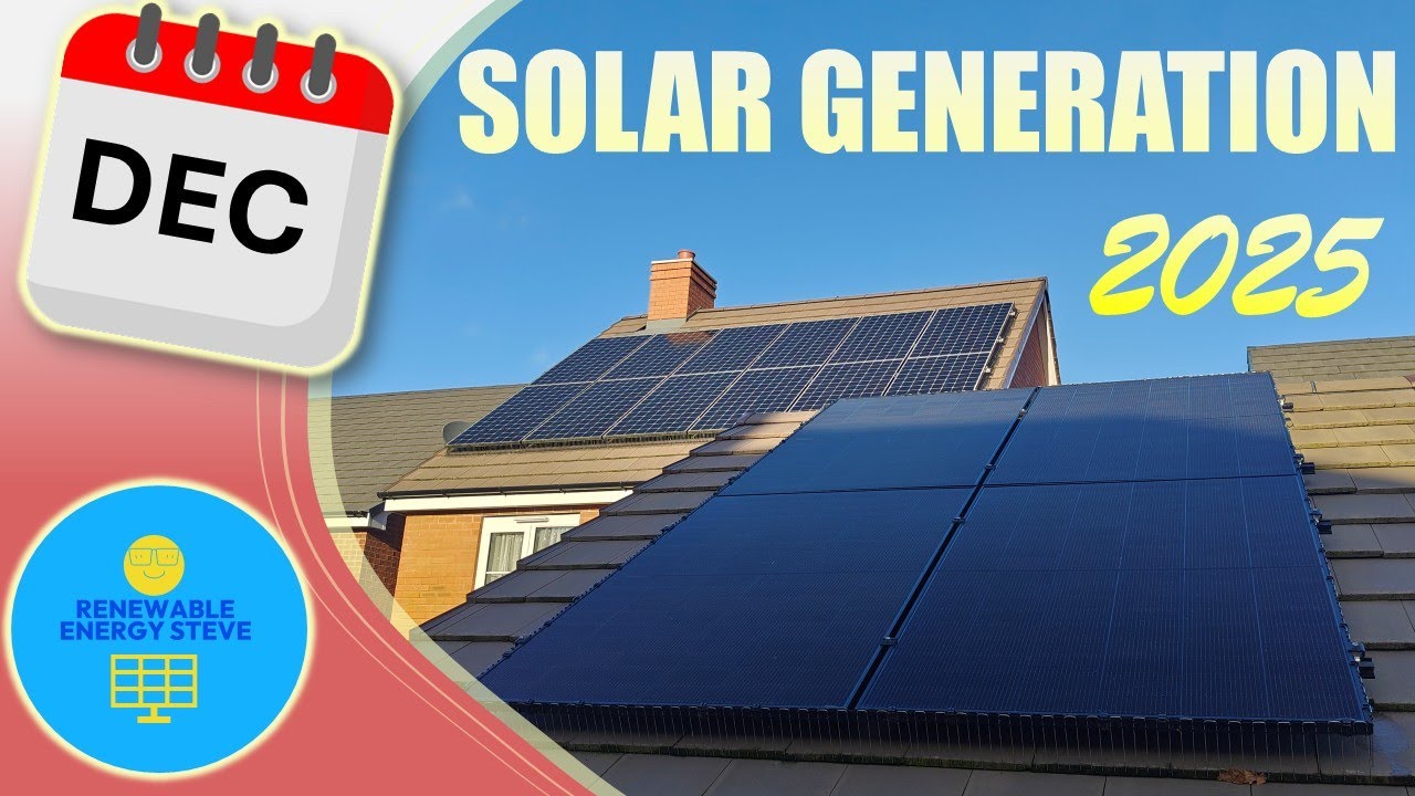 Выработка солнечной энергии в декабре 2025 года – уверенное завершение?