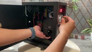 Sintron ST-002 ST-003 with ST-001 coin acceptor Canada Canadian coins setup example for Evgenia Profile