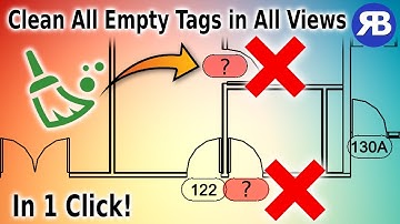 Revit Snippet: Find or Remove Empty Tags in All Views