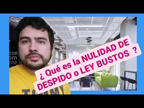 Miniatura de video: ¿Qué es la nulidad de despido?