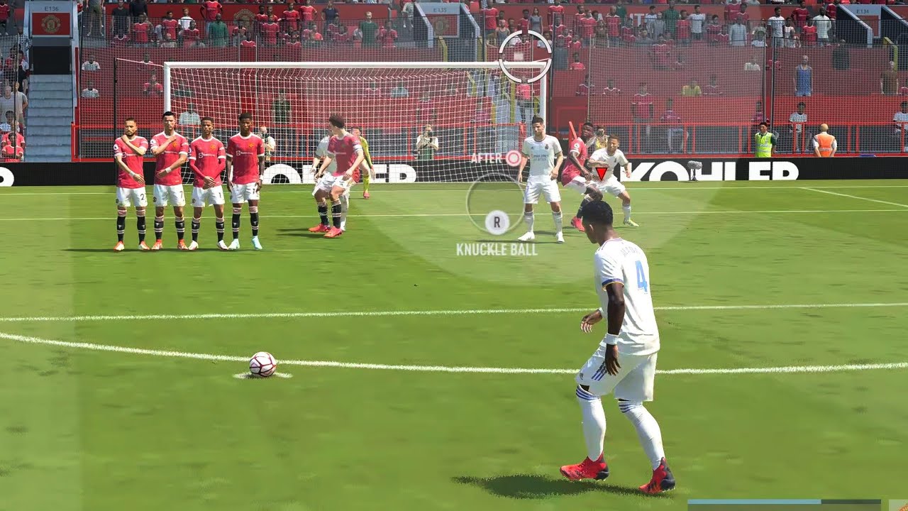 FIFA 22 PS5 - Alaba sensational free kick