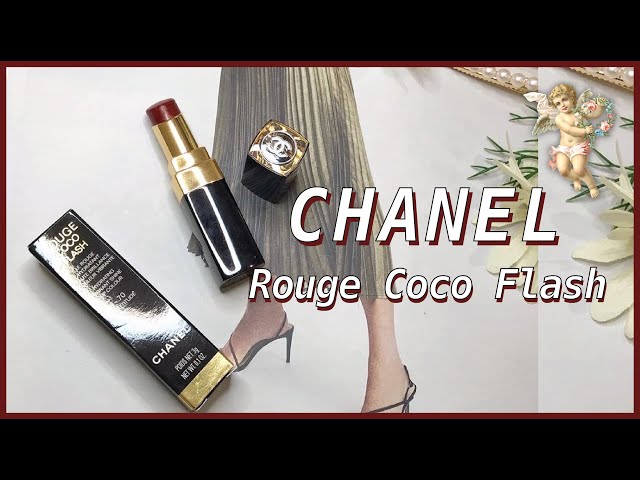 Chanel- Rouge Coco Flash - Hydrating Vibrant Shine Lipstick - #91 Boheme -  NIB