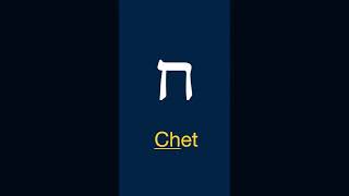 Memorise The Names Of Hebrew Alphabet Shorts