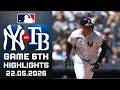 New York Yankees Vs Tampa Bay Rays Game 6th Highlights May 22, 2026 MLB Season 2026