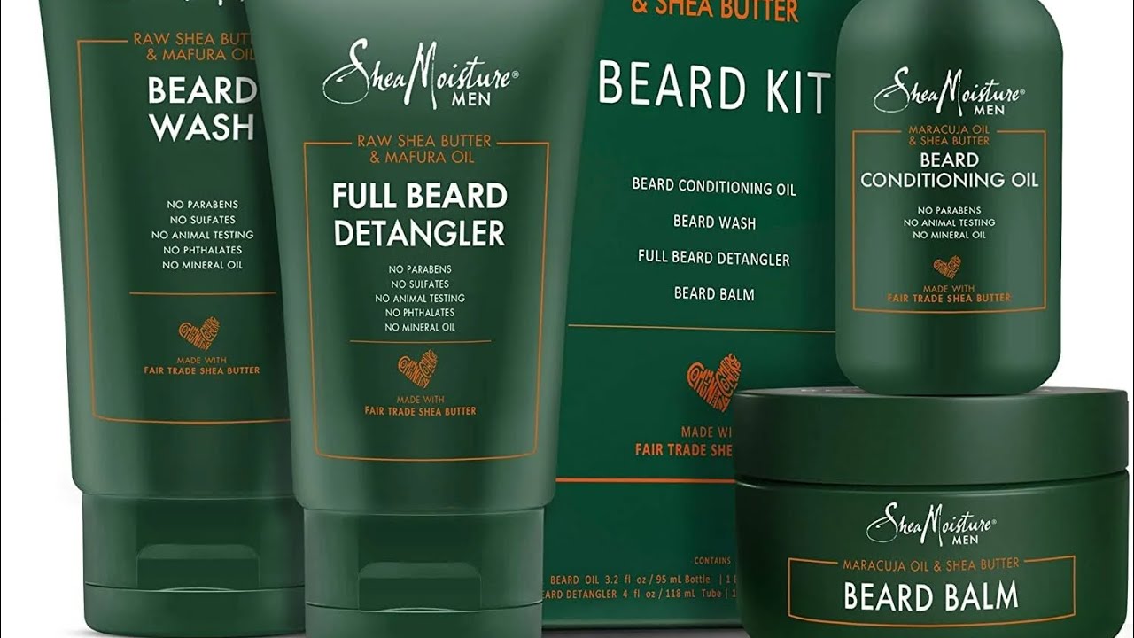 Initial Review of Shea Moisture Beard Kit