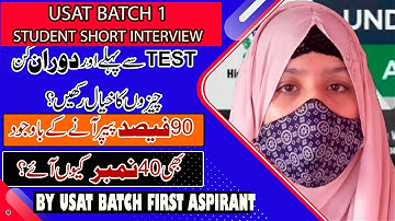 USAT BATCH FIRST STUDENTS SHARE HER EXPERIENCE WITH PROFONLINE #usat