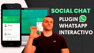 🟢 SOCIAL CHAT: El mejor Plugin de WhatsApp con Chat en la Web (WordPress) screenshot 5