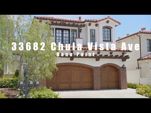 33682 Chula Vista Avenue, Dana Point, CA home video tour