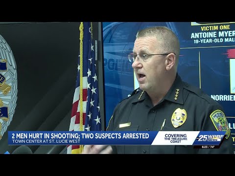 Two arrested, another sought in shooting at St. Lucie West shopping center