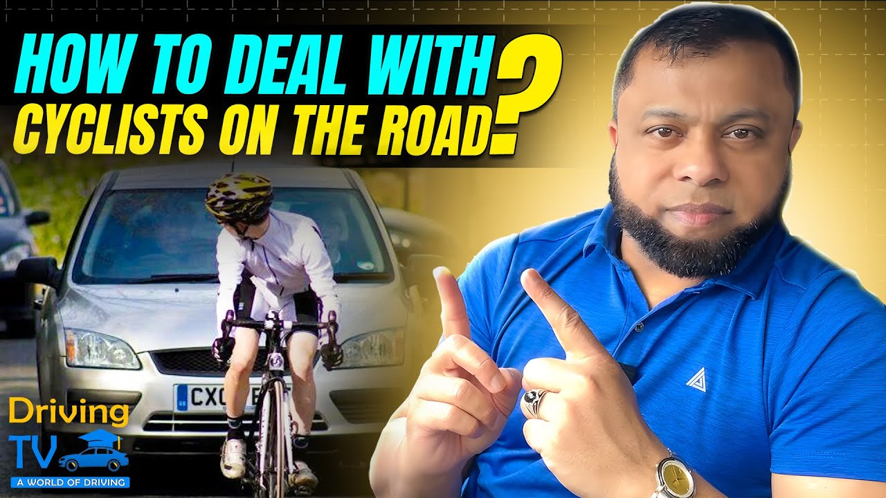 HOW TO DEAL WITH CYCLISTS ON THE ROAD? | Overtake Cyclists | Overtake Cyclist On Double White Lines?