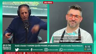 "A la hora de cocinar era pasión, arrojo y disfrute", el adiós de Juan Braceli a Guillermo Calabrese
