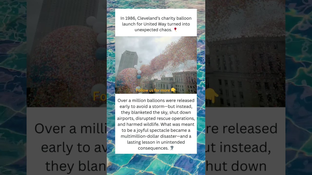 The Day a Million Balloons Caused Chaos in Cleveland 🎈🌪️ 