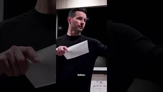 JJ Reddick congratulates LeBron on scoring 50,000 points #lebronjames #lakers