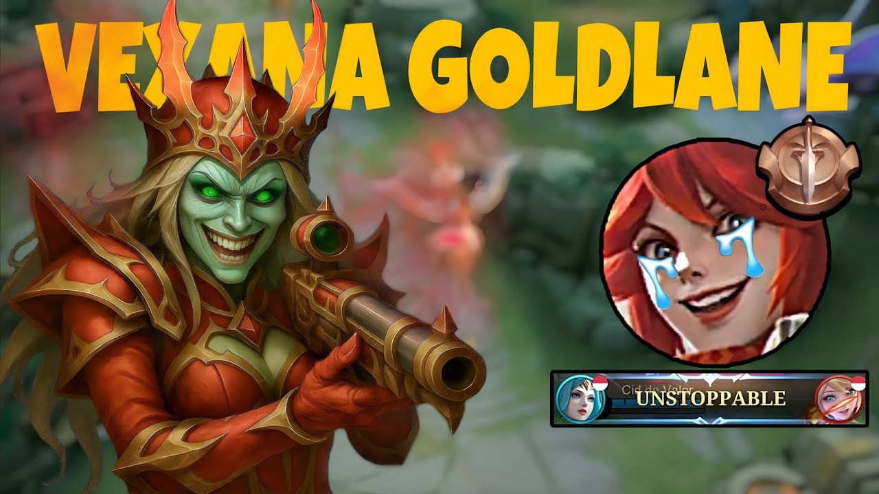 VEXANA GOLDLINE 100% BROKEN META‼️MAGE RUSAK BOSEN PAKE TONGKAT SESEKALI PAKE SENAPAN 🔥