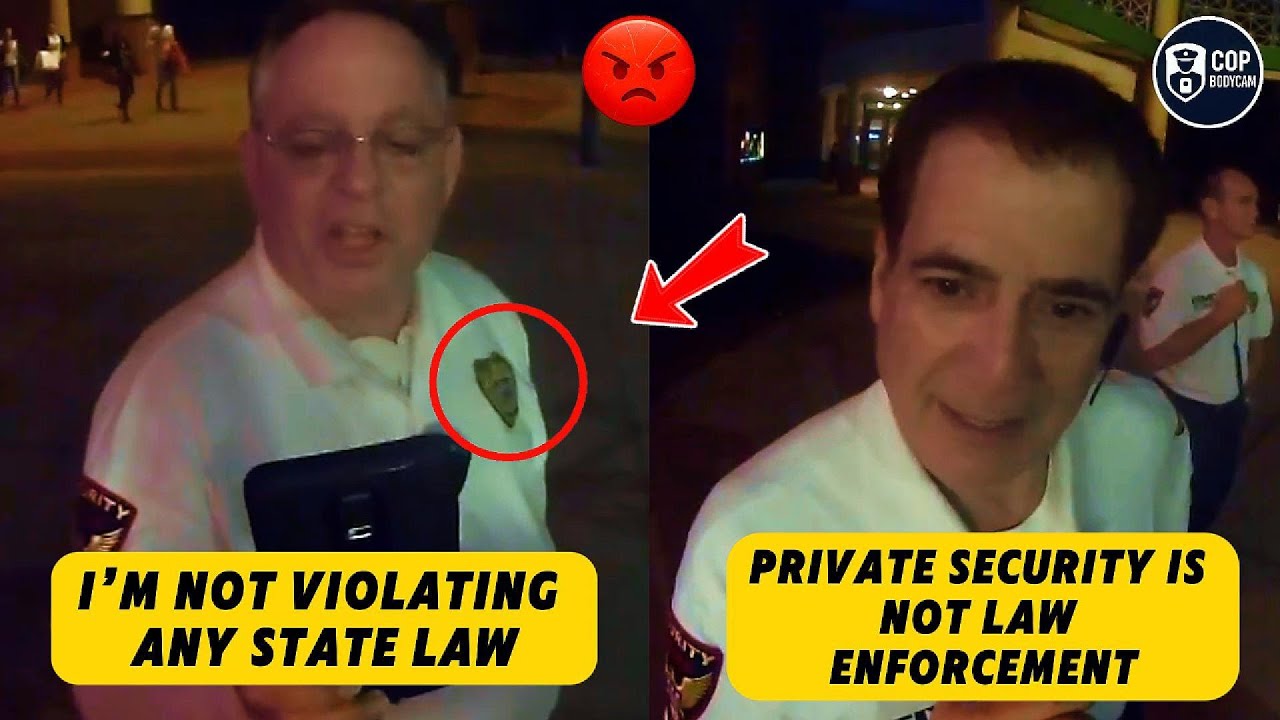 Охранники торгового центра считали, что у них есть полномочия, — пока не появились настоящие поли...