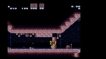 Super Metroid -- Moondance with Vspeed infohud