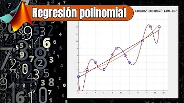 Regresión polinomial por mínimos cuadrados en Matlab: Tutorial paso a paso + código
