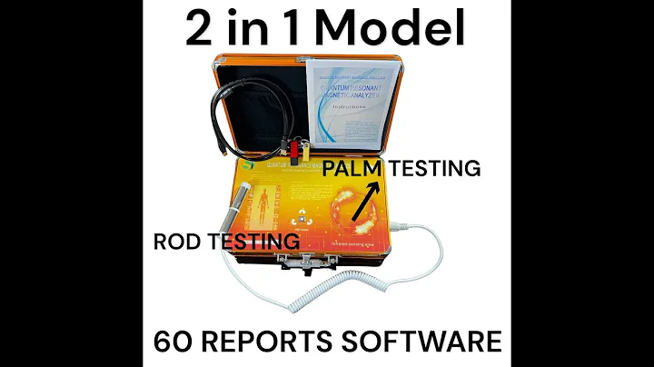 Quantum resonance magnetic health analyzer machine