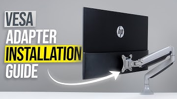 How to Install CREAT3D VESA Adapter on HP 32F Monitor