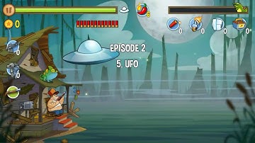 Swamp Attack - UFO . Episode 2. Level 5. Android Gameplay