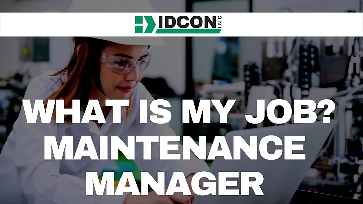 What is My Job? Maintenance Manager: Part I