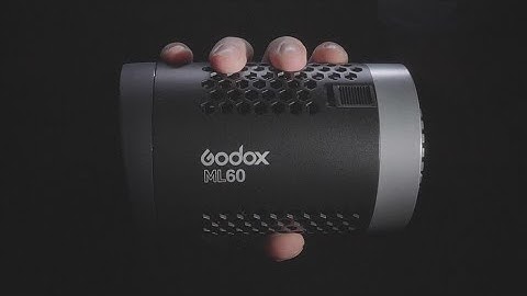Power In Your Hands! Godox ML60 Introduction & Operating