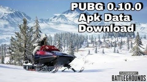 PUBG Mobile New Vikendi Map Update 0.10.0