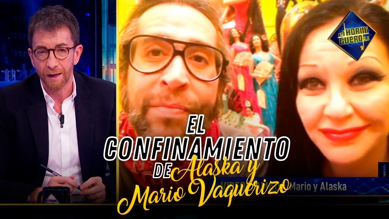 Mario Vaquerizo y Alaska nos cuentan su confinamiento juntos - El Hormiguero
