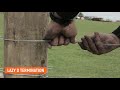 Fencing Essentials - How to Tie Lazy D Termination Knots