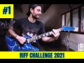 2021 RIFF CHALLENGE - #1 (425D 140bpm metal riff w/ my Custom Schecter Dimebolt) - NEW VIDEO SERIES