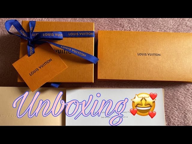 Unboxing  Louis Vuitton Monogram Eclipse Multiple Wallet 