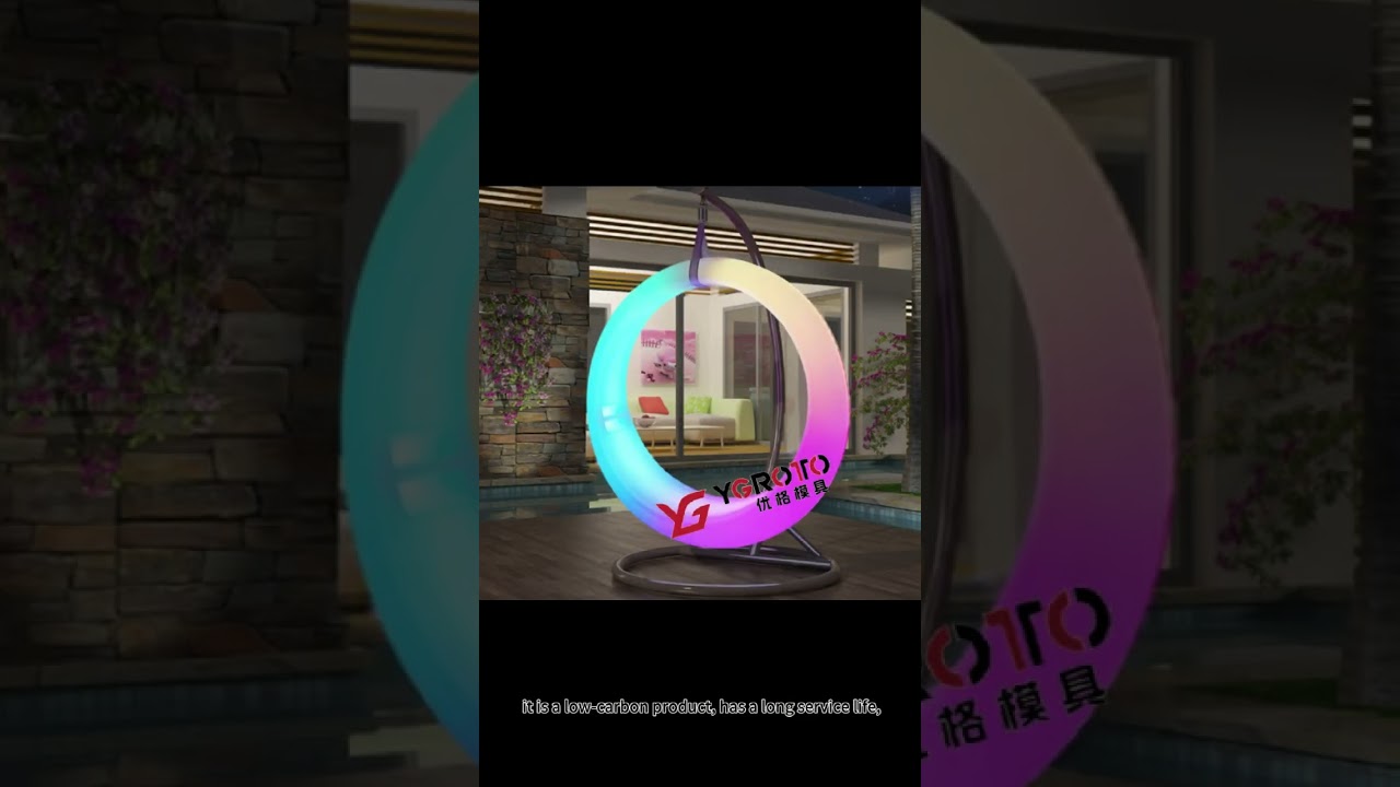 Rotational molding LED applications